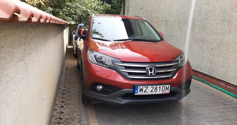 Honda CR-V cena 67000 przebieg: 157000, rok produkcji 2014 z Łomianki małe 154